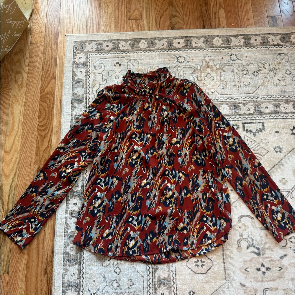 Women's Multicolor Printed Top